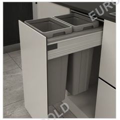 Thùng rác âm tủ Eurogold BA400