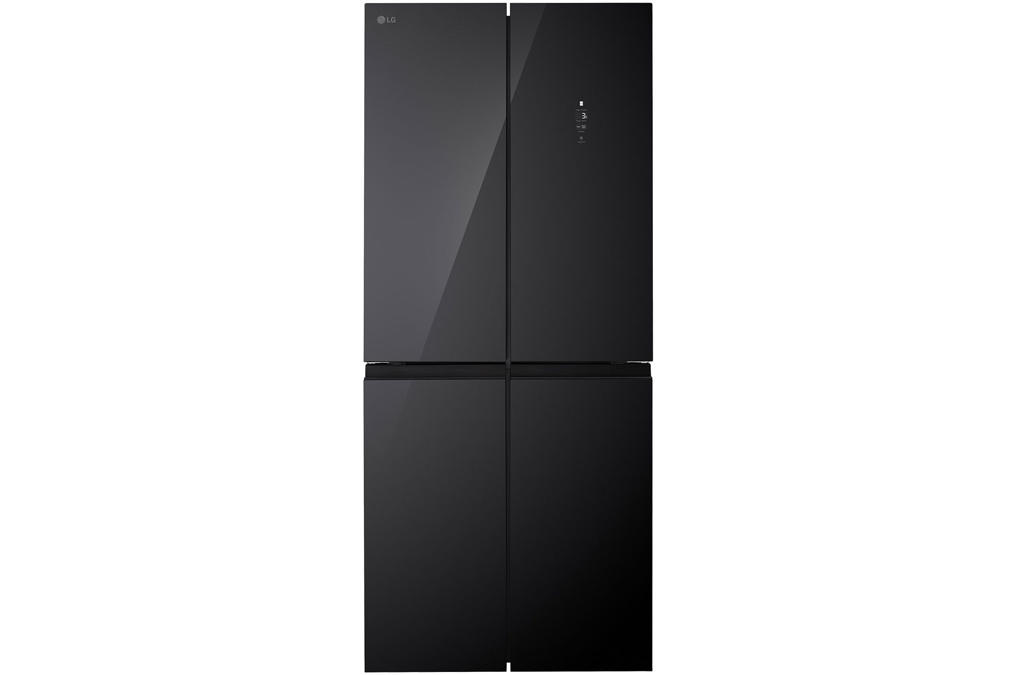 Tủ lạnh LG French Door mặt gương màu đen 400L F40BG