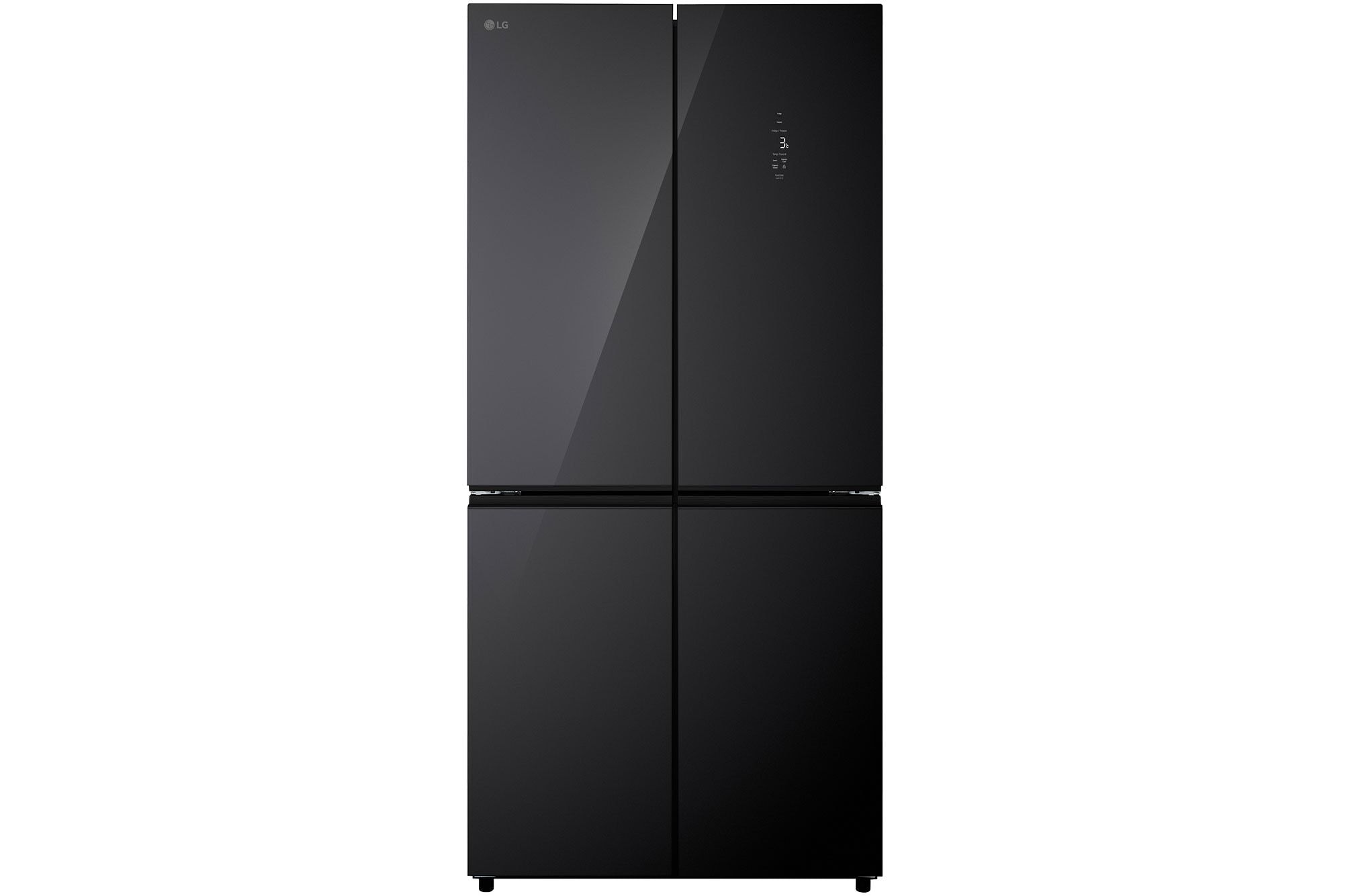 Tủ lạnh LG French Door mặt gương màu đen 502L F50BG