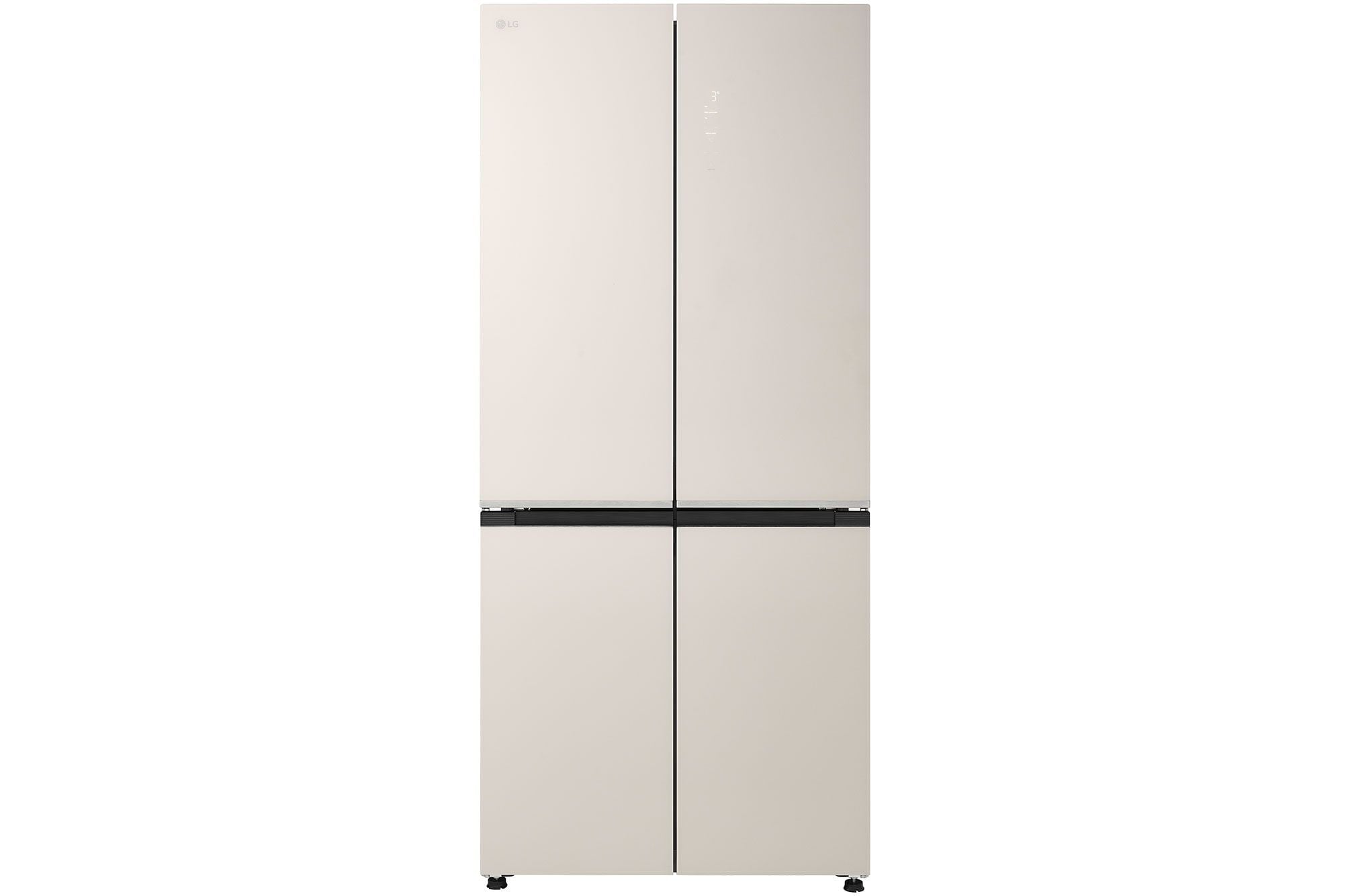 Tủ lạnh LG French Door âm tường<br> màu be 510L F51EG