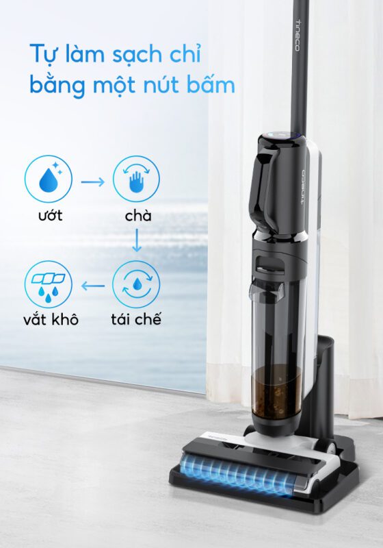 Máy hút bụi Tineco Floor S5 Slim hút bụi và lau nhà 5 trong 1 – ảnh 8