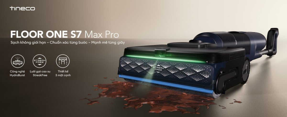 Máy hút bụi lau nhà Tineco S7 Max Pro – ảnh 6