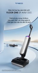 Máy hút bụi lau nhà Tineco S9 Artist Gen 2 gập nghiêng 180° ảnh 8