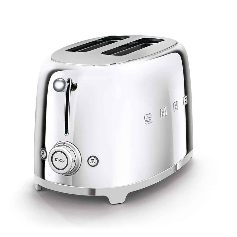 Máy Nướng Bánh Mì Smeg TSF01SSEU Chrome – ảnh 3