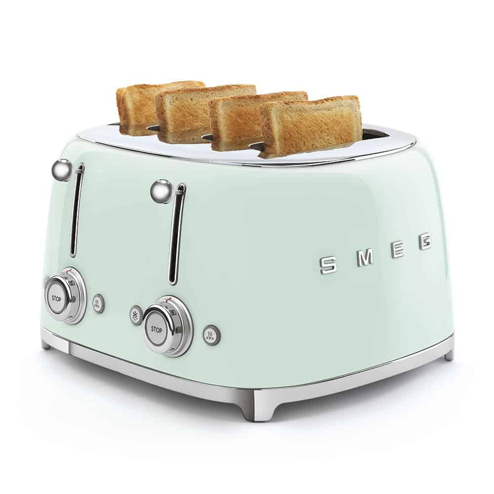 Máy Nướng Bánh Mì Smeg TSF03PGEU Pastel Green – ảnh 3