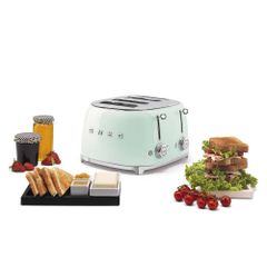 Máy Nướng Bánh Mì Smeg TSF03PGEU Pastel Green ảnh 4