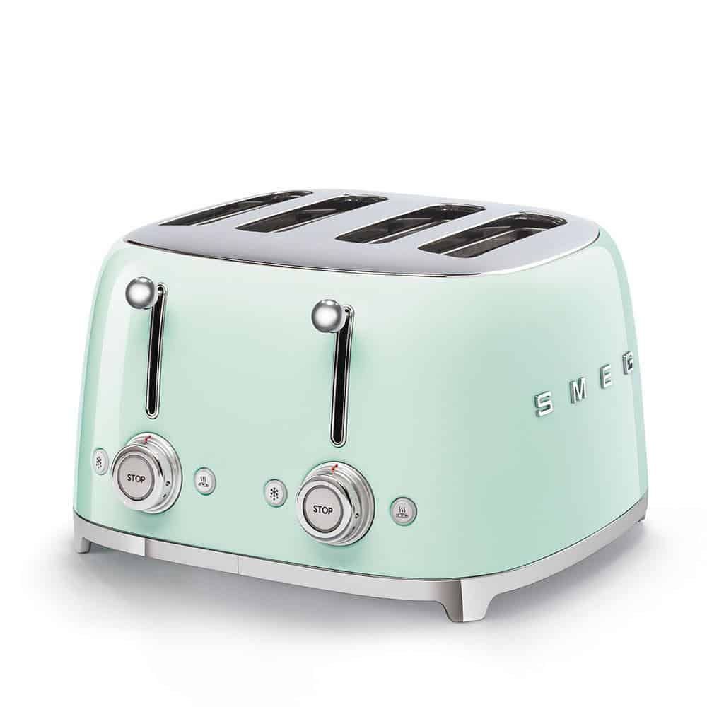 Máy Nướng Bánh Mì Smeg TSF03PGEU Pastel Green