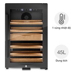 Tủ bảo quản cigar Caso 676 Humidor H45 200 điếu