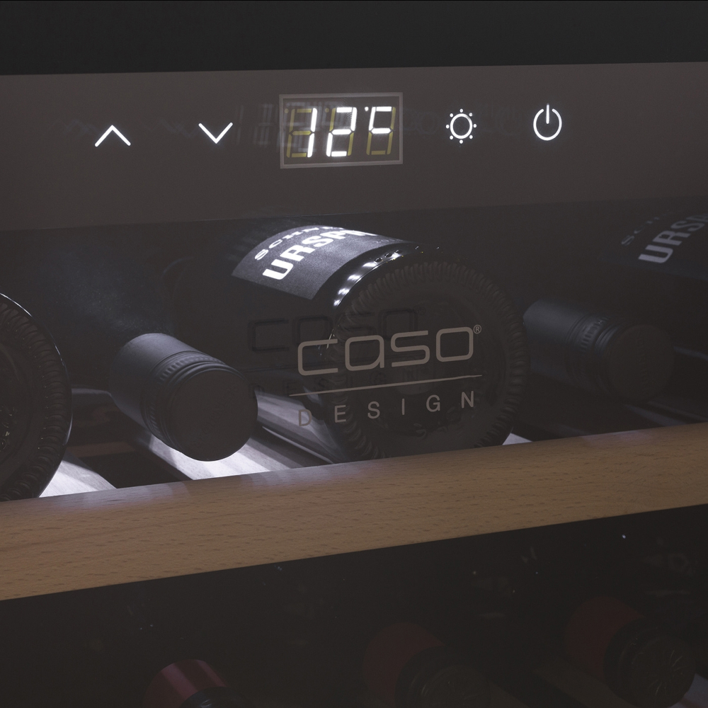 Tủ bảo quản rượu vang Caso 627 WineSafe 18 chai âm tủ – ảnh 4