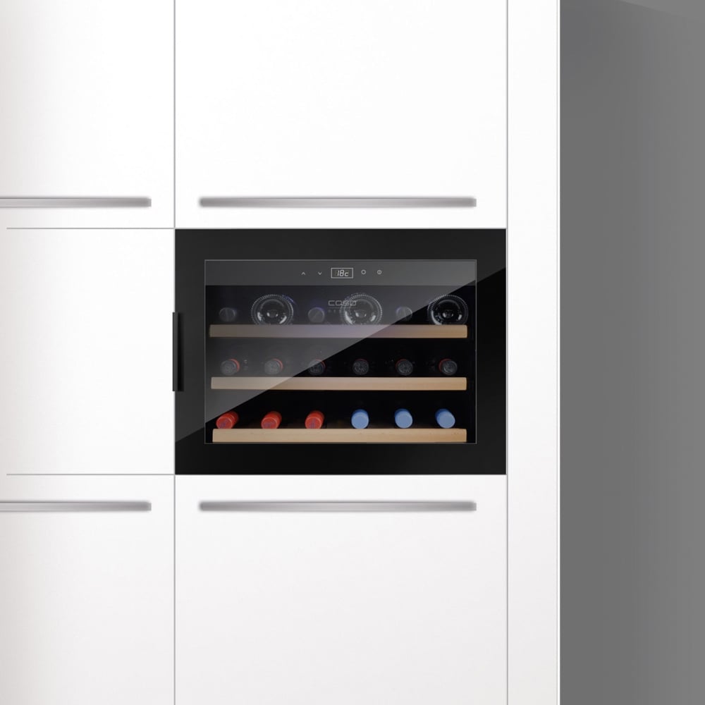 Tủ bảo quản rượu vang Caso 627 WineSafe 18 chai âm tủ – ảnh 8