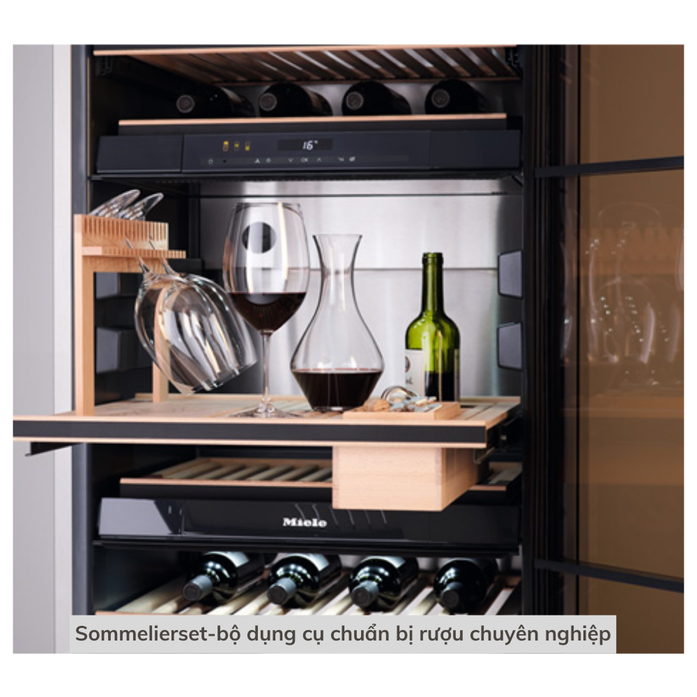 TỦ BẢO QUẢN RƯỢU VANG ÂM TỦ MIELE KWT 6722 IS – ảnh 3