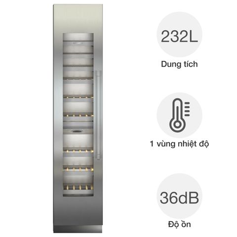 Tủ bảo quản rượu vang Liebherr EWPi 9471 Monolith 75 chai âm tủ