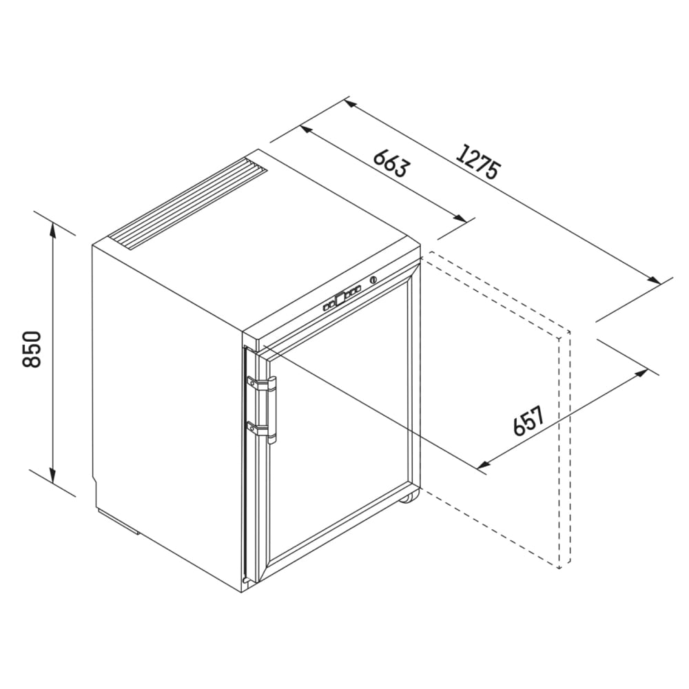 Tủ bảo quản rượu vang Liebherr WKb 1712 Barrique 63 chai độc lập – ảnh 8