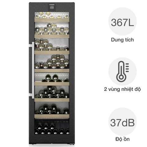 Tủ bảo quản rượu vang Liebherr WPbs 5262 Vinidor 155 chai độc lập