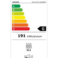 Tủ bảo quản rượu vang Liebherr WTes 5972 Vinidor 211 chai độc lập ảnh 7