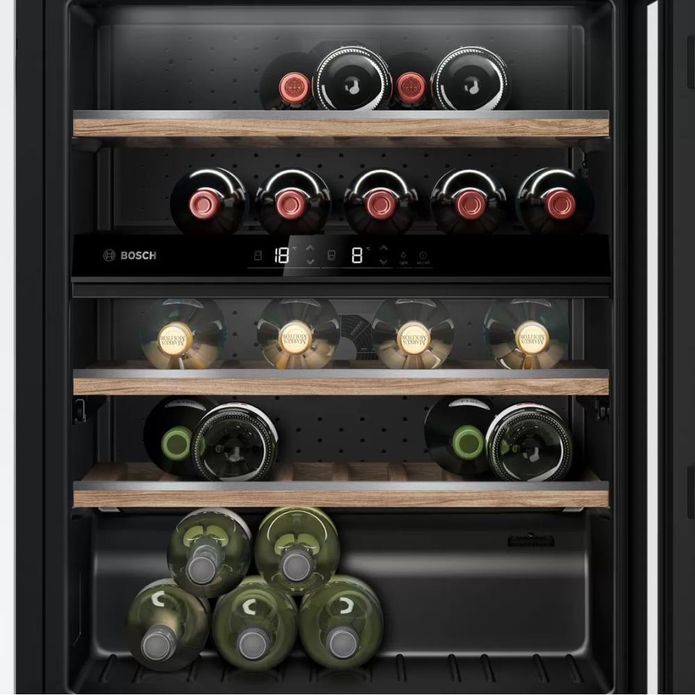 Tủ bảo quản rượu vang Bosch KUW21AHG0 Series 6 44 chai âm tủ – ảnh 3