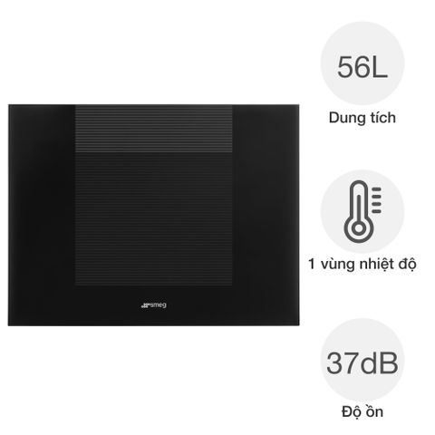 Tủ bảo quản rượu vang Smeg CVI120B3E Linea 20 chai âm tủ