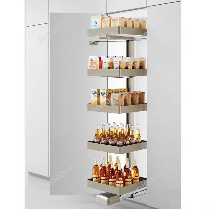 Tủ kho Eurogold EUM5045 - Nhôm sơn tĩnh điện, màu champagne gold, 45cm