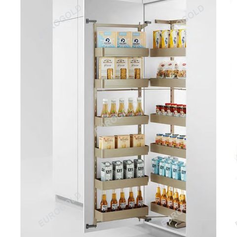 Tủ kho Eurogold EUM6L660 - Nhôm sơn tĩnh điện, màu champagne gold, 60cm