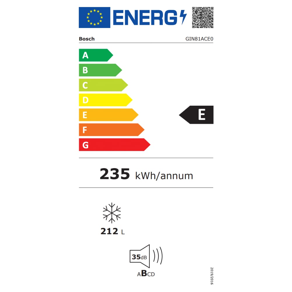 Tủ đông âm tủ Bosch inverter 212 lít GIN81ACE0 Series 6 – ảnh 6