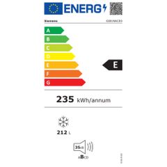 Tủ đông âm tủ Siemens 212 L GI81NACE0 iQ500 ảnh 6