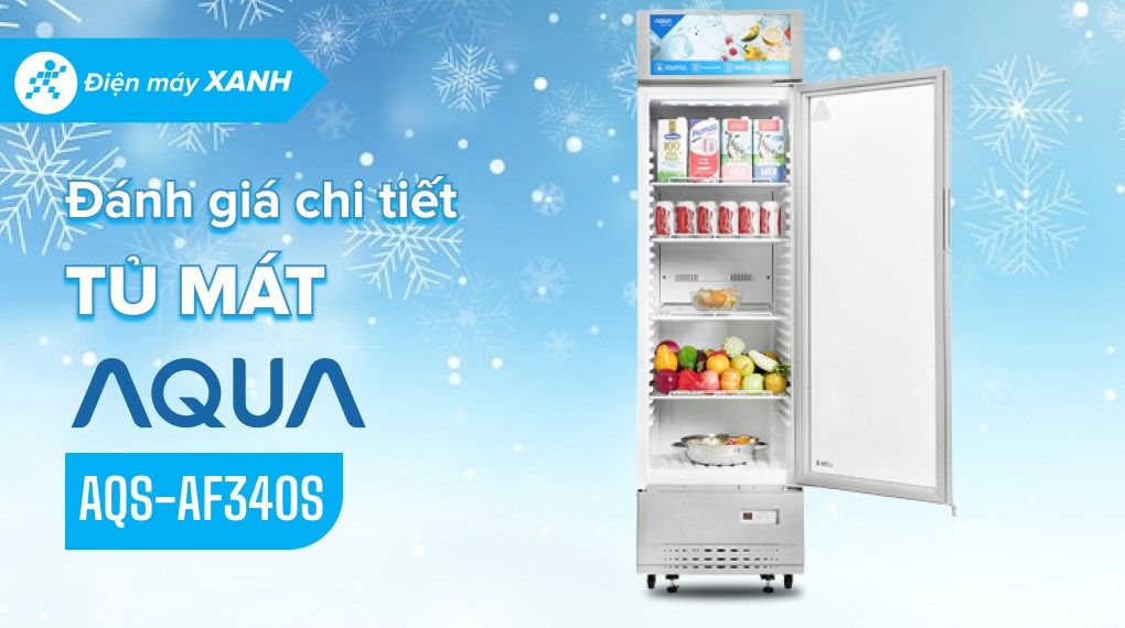  Tủ mát Aqua 215 lít AQS-AF340S 