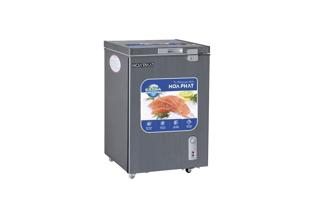 Tủ đông Hoà Phát AD6107G - bên trong