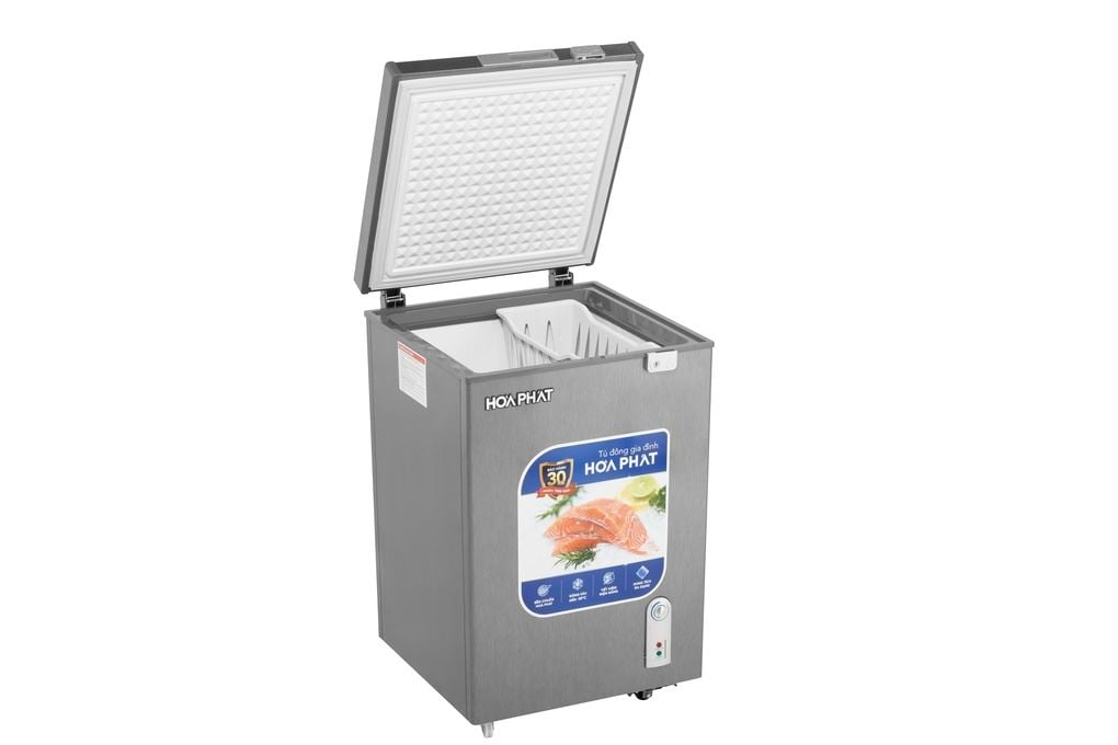 Tủ đông Hoà Phát AD6107G - hình ảnh thực tế