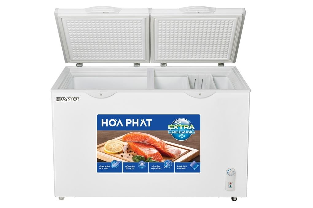 Tủ đông Hoà Phát AN6352 - bên trong