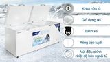 Tủ đông Hòa Phát 783 lít HPF AD6783 