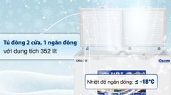Tủ đông Hòa Phát Inverter 352 Lít HPF AD8352 ảnh 2