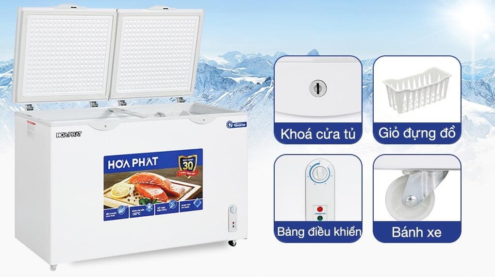 Tủ đông Hòa Phát Inverter 352 Lít HPF AD8352 – ảnh 6