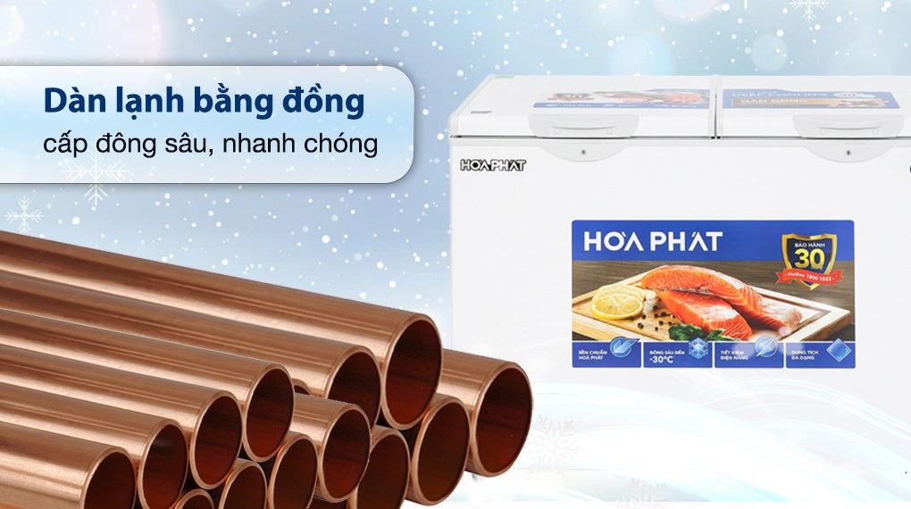 Tủ đông Hòa Phát Inverter 271 Lít HPF BD8271 – ảnh 3