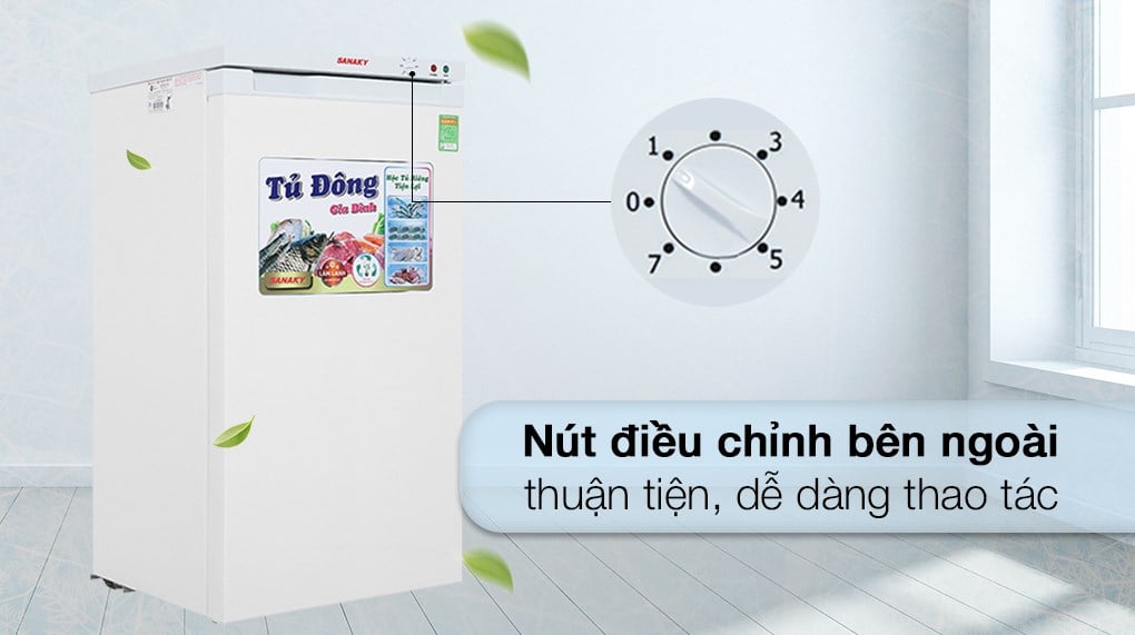 Tủ đông Sanaky 118 lít TD.VH160VD – ảnh 5