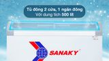  Tủ đông Sanaky 500 lít VH-888KA 