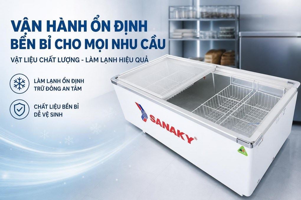 Tủ đông Sanaky VH-999K