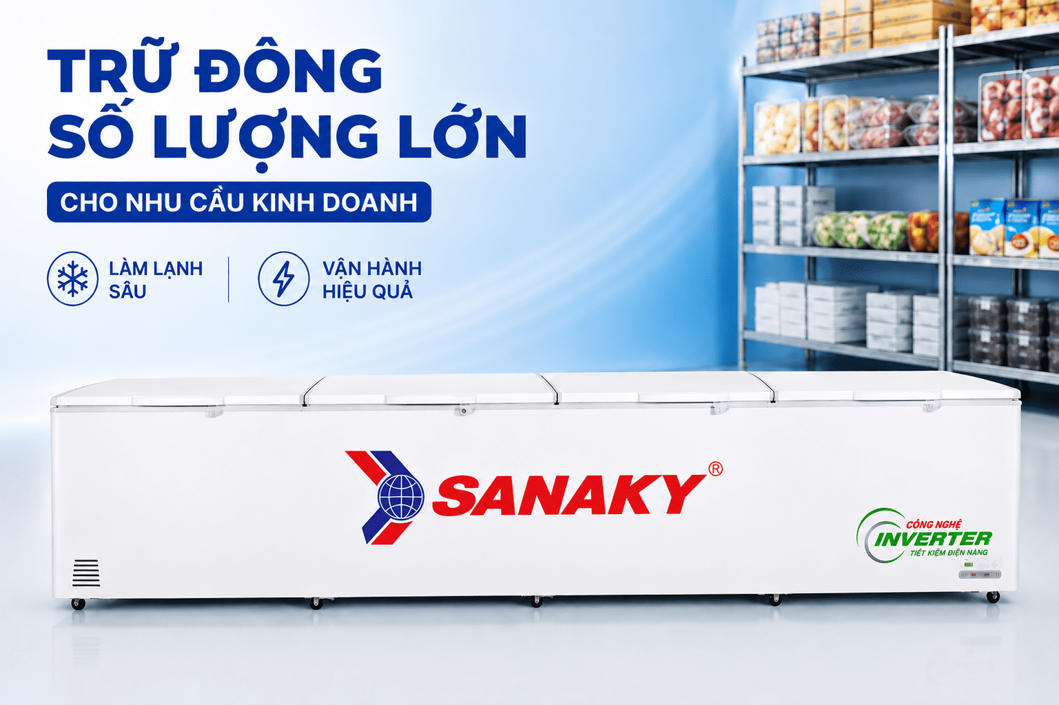 Tủ đông Sanaky VH-2399HY3