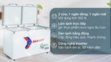  Tủ đông Sanaky Inverter 365 Lít VH-5699W3 
