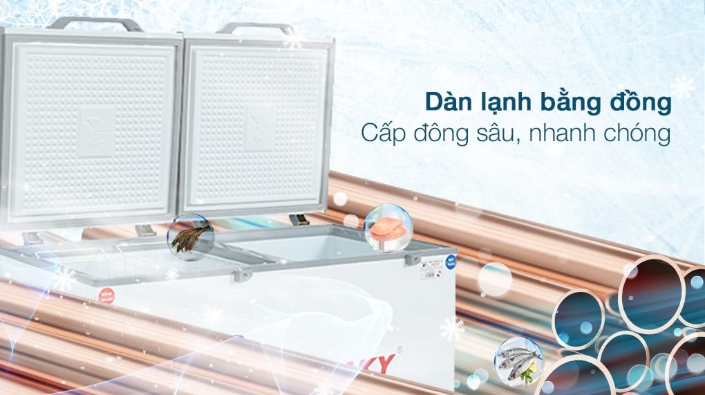 Tủ đông Sanaky Inverter 365 Lít VH-5699W3 – ảnh 4