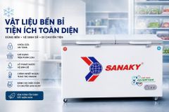 Tủ đông Sanaky Inverter 365 lít VH-5699W4K