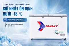 Tủ đông Sanaky Inverter 410 lít VH-5699HY4K ảnh 4