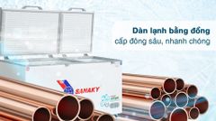 Tủ đông Sanaky Inverter 485 lít VH-6699W3 ảnh 4