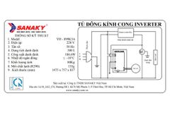 Tủ đông Sanaky Inverter 500 lít VH-899K3A ảnh 4