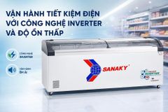 Tủ đông Sanaky Inverter 750 lít VH-1099K3A ảnh 3