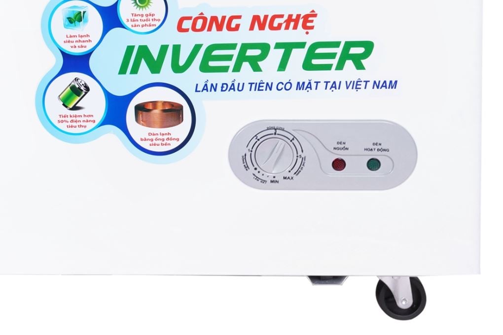 Tủ đông Sanaky VH-1199HY4K - bên trong Tủ đông Sanaky VH-1199HY4K - bên trong