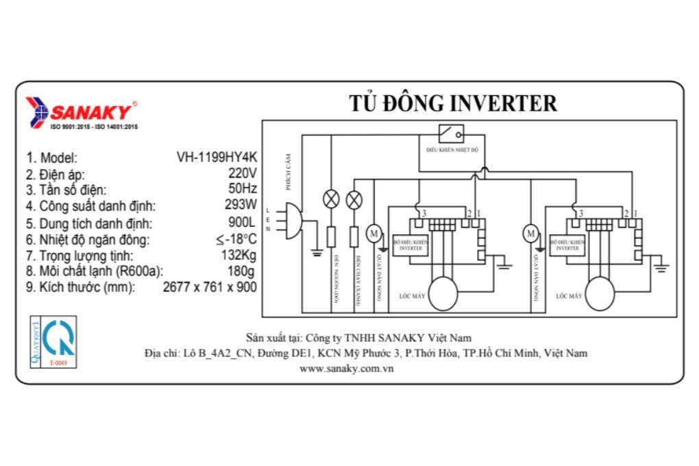 Tủ đông Sanaky VH-1199HY4K - hình ảnh thực tế Tủ đông Sanaky VH-1199HY4K - hình ảnh thực tế