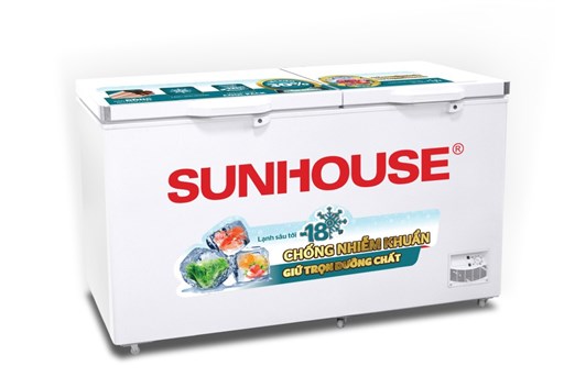 Tủ đông 2 ngăn 2 cánh Sunhouse SHR-F2572W2