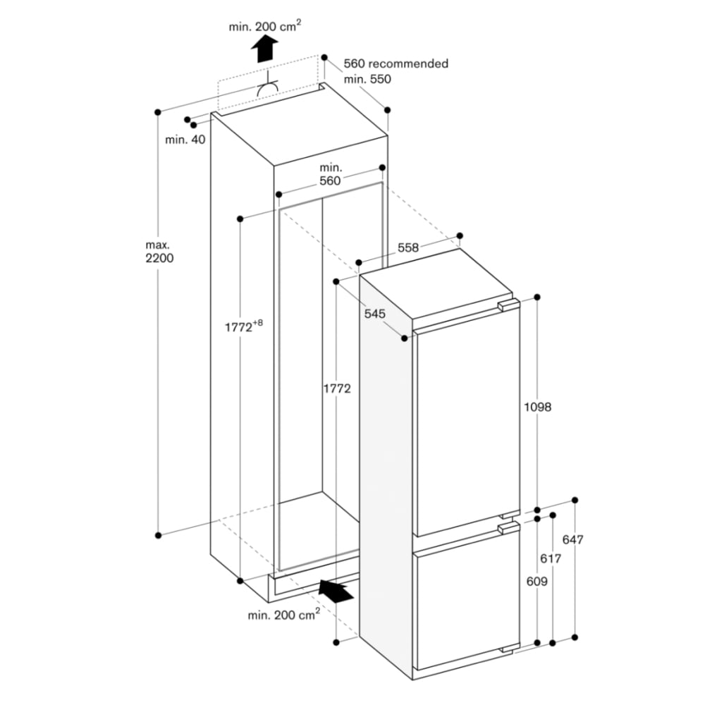 Tủ lạnh âm tủ Gaggenau RB282304ID 271 lít series 200 – ảnh 7