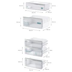 Tủ lạnh âm tủ Siemens 260 lít KI86NADD0 iQ500 ảnh 7