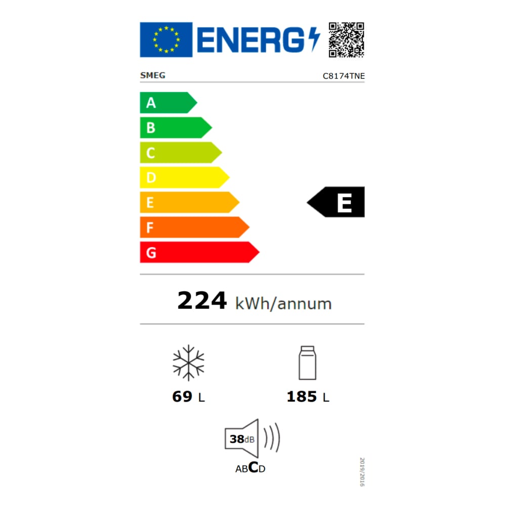 Tủ lạnh âm tủ Inverter Smeg 254 lít C8174TNE Universale – ảnh 3
